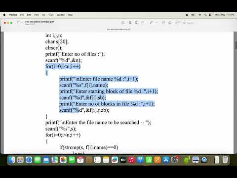 Fork System Call Wait System call Operating System lab OS lab Process Management