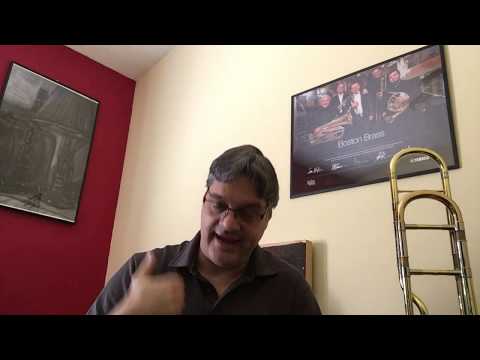 Trombone Instruction - Part 1: Breathing and Posture