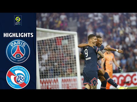 Paris Saint-Germain - RC Strasbourg 4-2 | Résumé - Ligue 1 Uber Eats 2021-22