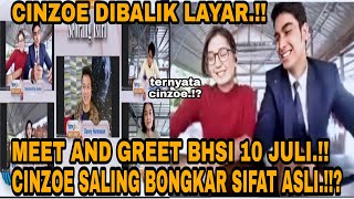 Download lagu CINZOE SALING BONGKAR SIFAT ASLI DI MEET AND GREET BHSI SABTU 10 JULI.!!? mp3