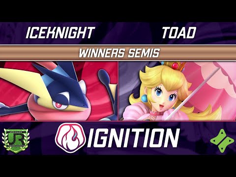 IceKnight (Greninja) vs Toad (Peach) - Ignition 352 WINNERS SEMIS