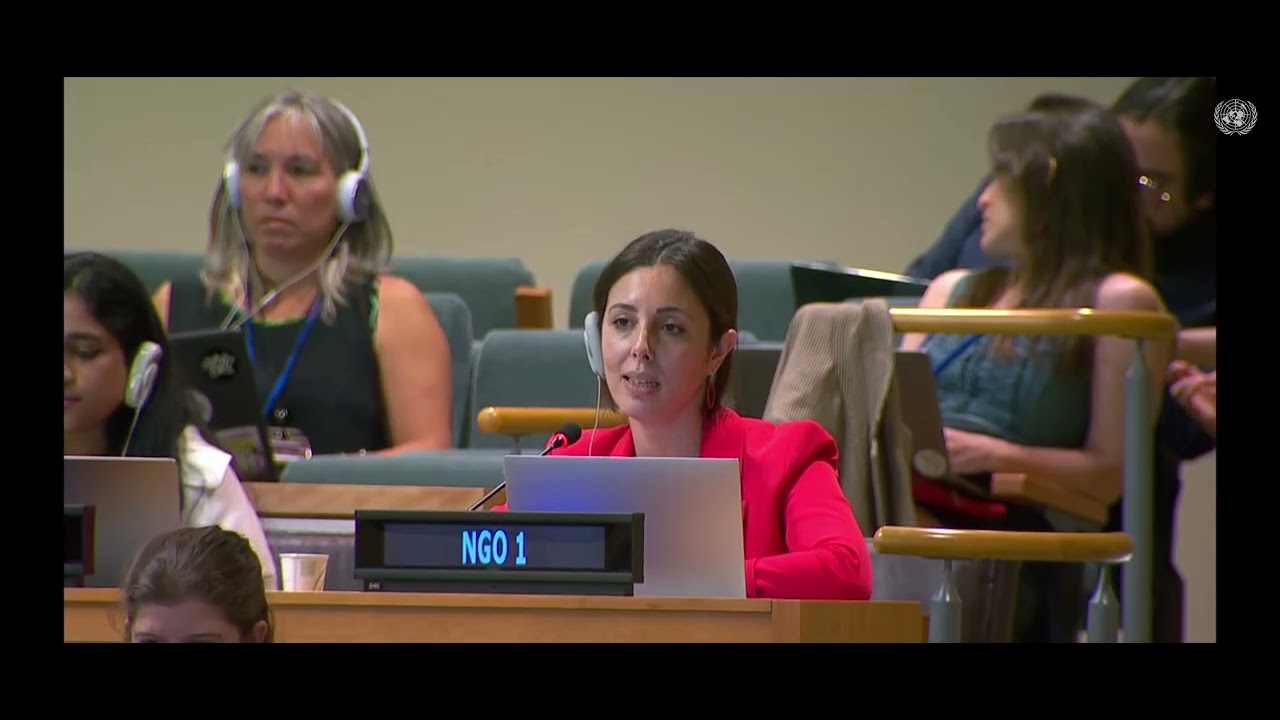 CESR's intervention - UNTC substantive session (Aug 8, 2025)