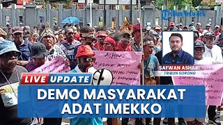 Demo di MRPBD, Masyarakat Adat Papua Barat Daya Tolak Pemekaran Kabupaten Imekko dari Sorong Selatan