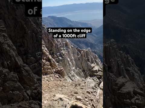 Standing on a 1000 Foot Cliff!