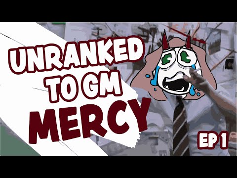 [OLD] Educational MERCY UNRANKED to GM - Ep 1 (Unranked - Plat)