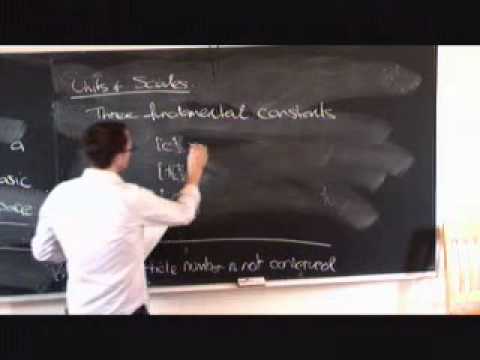 Lecture 1 | Quantum Field Theory (Cambridge) 剑桥大学 量子场论 1