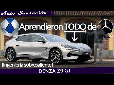 Prueba Denza Z9 gt 2025.  Los ex-socios chinos de Mercedes-Benz ya NO son los aprendices.