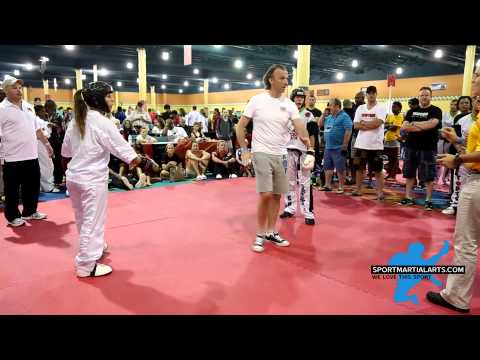Natalia Kley-Wisniewska vs Chelsey Nash - Women's Sparring - US Open 2014