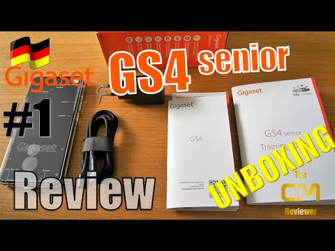 Gigaset GS4 Senior Unboxing #1: Hardware des Senioren Smartphone MADE IN GERMANY einfach erklärt