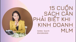 Gemma Quỳnh| Những cuốn sách cần phải đọc khi bắt đầu kinh doanh MLM
