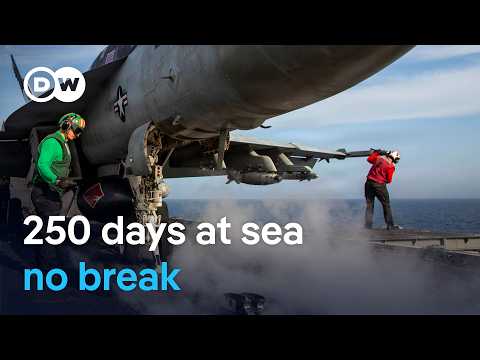 Extended Iran operations are exposing the cost of keeping carriers at sea | DW News