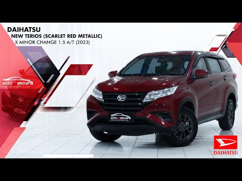 DAIHATSU NEW TERIOS (SCARLET RED METALLIC) TYPE X MINOR CHANGE 1.5 A/T (2023)