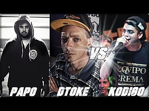 Papo y Dtoke Vs Kodigo // Indirectas En Batallas y Freestyles