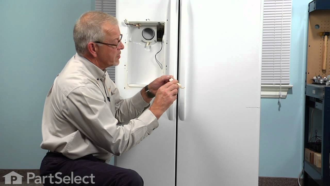 Replacing your General Electric Refrigerator Dispenser Door Recess Crank Replacing your General Electric Refrigerator Dispenser Door Recess Crank