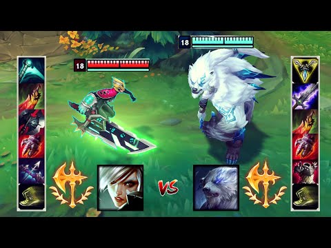 VOLIBEAR vs RIVEN FULL BUILD FIGHTS & Best Moments!