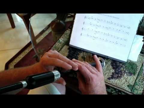 Bagpipe Chanter Lesson - Amazing Grace Full Version