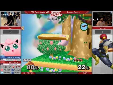 CFL Smackdown 148 Melee - Envy (Puff) vs Gahtzu (Falcon) - Losers Finals