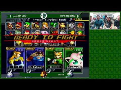 Bigy & Juggleguy (Blue) vs Honeybaked & Crip (Green) - SWEET 24 Doubles