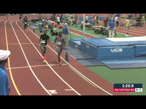Boys 4x200m Relay EE Section 2 - New Balance Nationals Indoor 2014