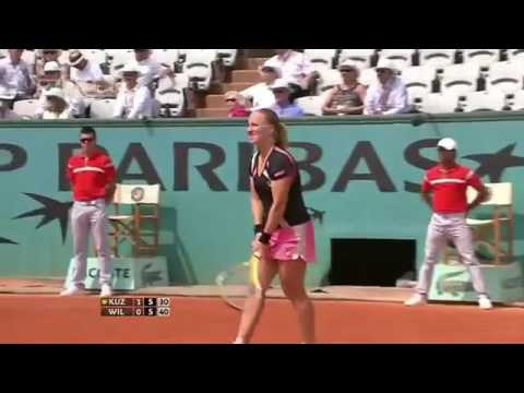 Svetlana Kuznetsova VS Serena Williams Highlight RG 2009 QF