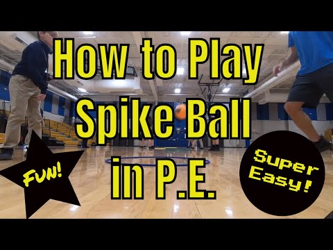 Play Spike Ball in P.E.!