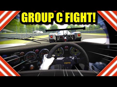 Group C Monsters Racing at Monza - Porsche 962C - Assetto Corsa VR Gameplay