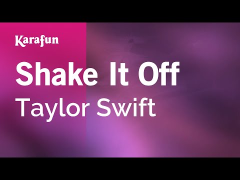Shake It Off - Taylor Swift | Karaoke Version | KaraFun