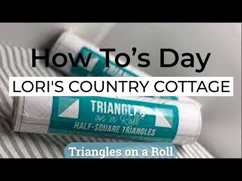 "Mastering Half-Square Triangles on a Roll™"