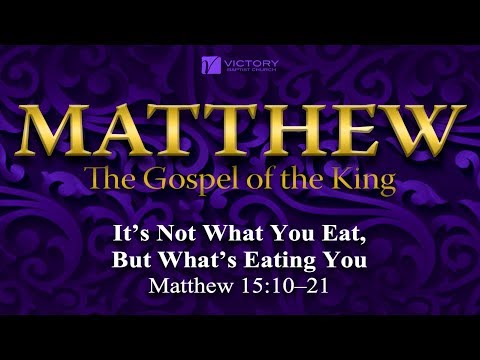 76) It's Not What You Eat, But What's Eating You