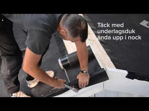 Mataki Haloten underlagsduk - Oventilerad nock