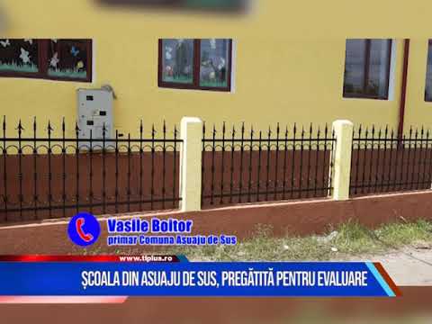 Școala din Asuaju de Sus, pregatită pentru Evaluare