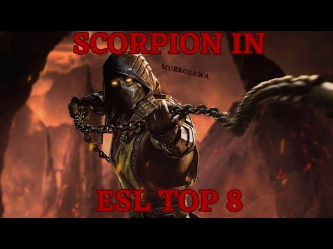 MK11: My Scorpion vs. MakoraN, Gollywomp and K-Top in tournament. ESL Fight Nights May Top 8