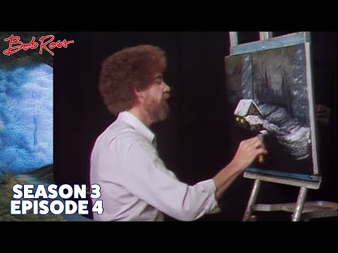 Bob Ross - Winter Night (Season 3 Episode 4)