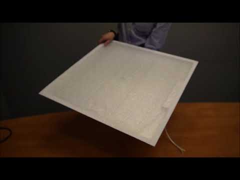 Внешний вид светодиодный светильник Офис колотый лед 42 Вт