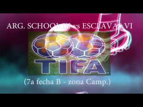 3 ARG  SCHOOL III vs ESCLAVAS VI 2 - 7ª fecha B - zona Camp - 5-06-2016