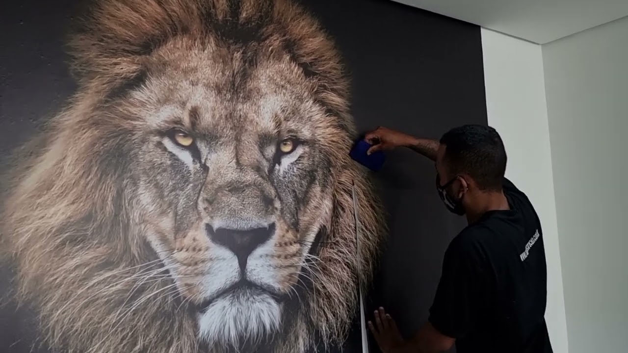 Watch Now Papel de Parede Auto Colante Leão 🦁 Papel de Parede Auto Colante Leão 🦁