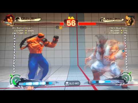 AG| Native Impact (T.Hawk) vs. Mad Titan (Sagat)