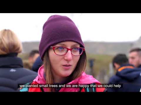 JYSK Forest - 20.000 trees were planted in Sotanga, Romania