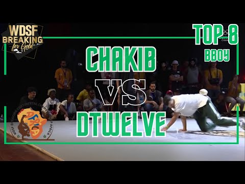 BBOY CHAKIB VS BBOY DTWELVE | TOP 8 | 1 VS 1 | WDSF BREAKING CHAMPIONSHIP AFRICA 2023