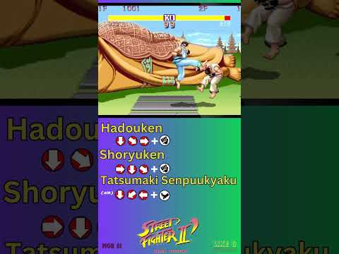 SF2HF - Ryu Move List