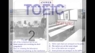 Toeic listening 2 part 1  có lời giải chi tiết