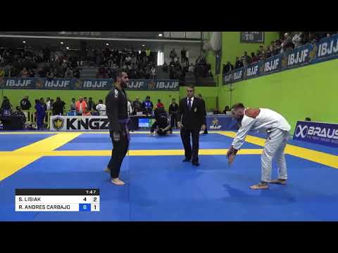 Szymon Lisiak vs R.Andres Carbajo IBJFF EUROPEAN 2020
