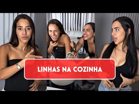 EP 3 😂 • LINES IN THE KITCHEN! 👩🏻‍🍳👩🏻‍🍳 | CHOCOLATE CAKE RECIPE 🍫 #mirellasantos