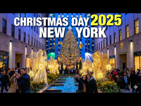 New York City LIVE Manhattan Christmas Day 2025 (December 25, 2025)