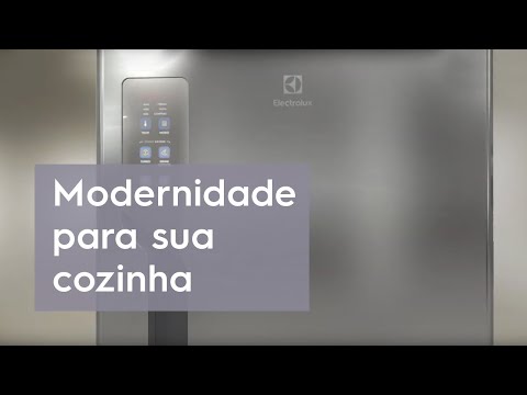 Video thumbnail of Geladeira Electrolux TF55S TOP 2 Portas Frost Free Platinum 431L