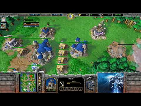 【泉水大家一起爽】魔兽争霸大帝解说 Infi vs HawK CH