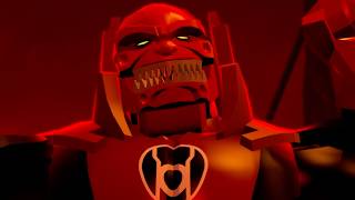 Green Lantern (Hal Jordan), Batman and Wonder Woman Steal Atrocitus' Red Lantern in LEGO Batman 3