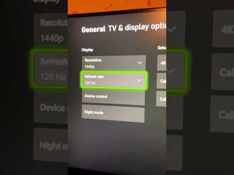 Unlock *1440p @120hz on Xbox Series X*  #shorts #xbox #pcgaming #monitor