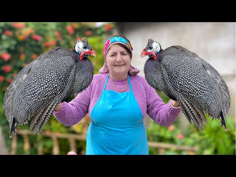 Grandma Roast the Legendary GUİNEA FOWL in the Tandoor: The Perfect Result Will Shock You!