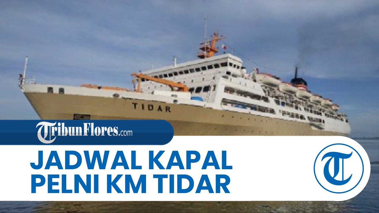 Pelni Ship KM Tidar Schedule for March 2026: Docking in Makassar 3 Times, Kupang 1 Time